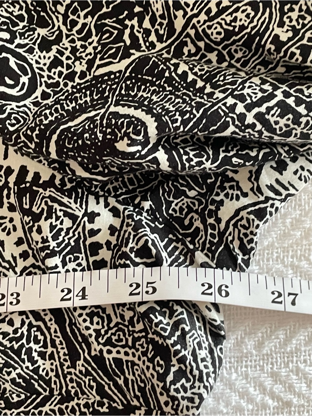 Alfani Women's Black & White Button-Up Blouse, 24W - Picture 5 of 6